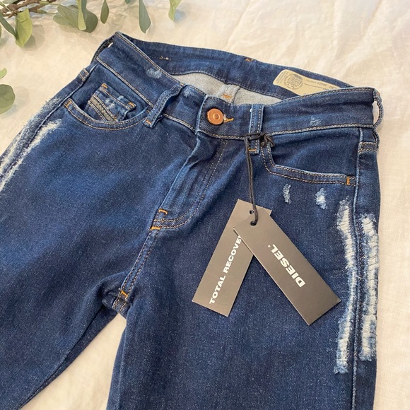 Diesel SLANDY 084ZA Distressed Jeans NWT - Picture 14 of 14